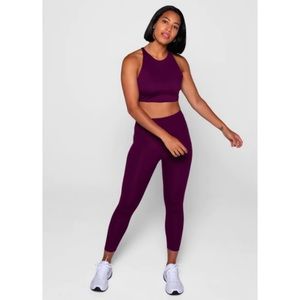 Girlfriend Collective Purple Workout Set